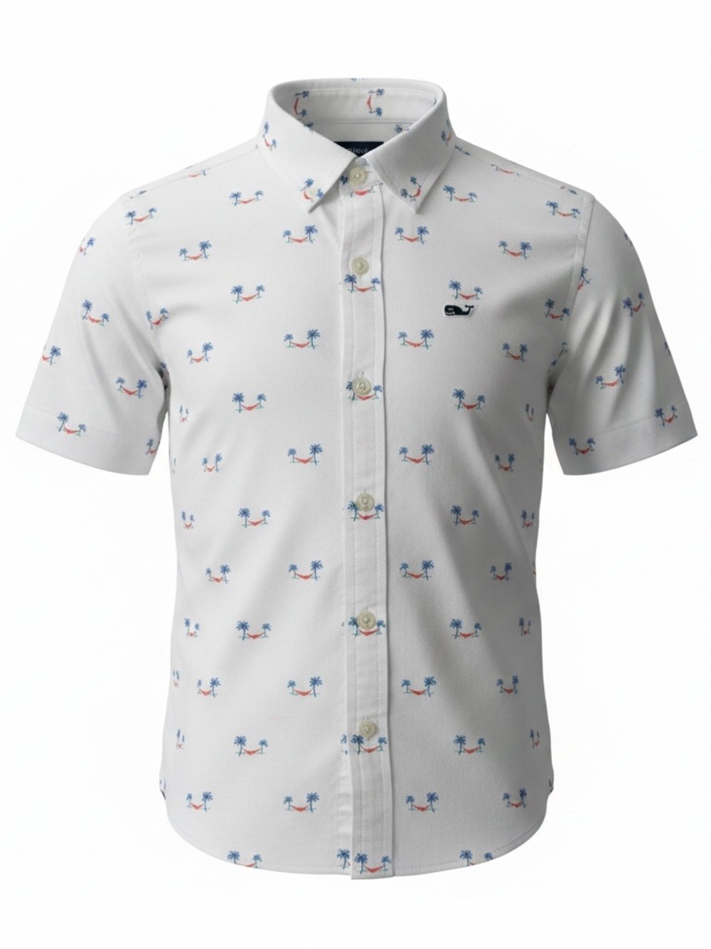 EUC! Boys Vineyard Vines Button Up Short Sleeve Size 6